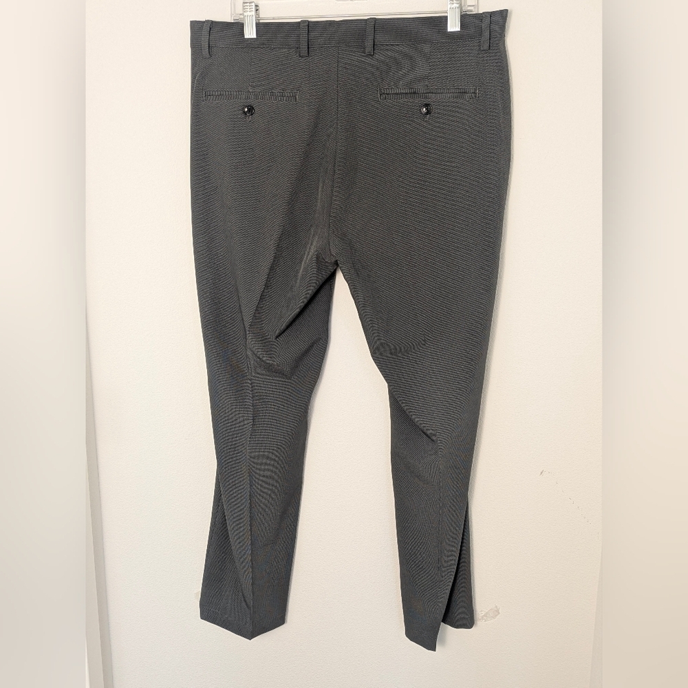 Greg Norman Men’s Dark Gray Stretch Dress Pants 34x29 Performance Golf EUC
